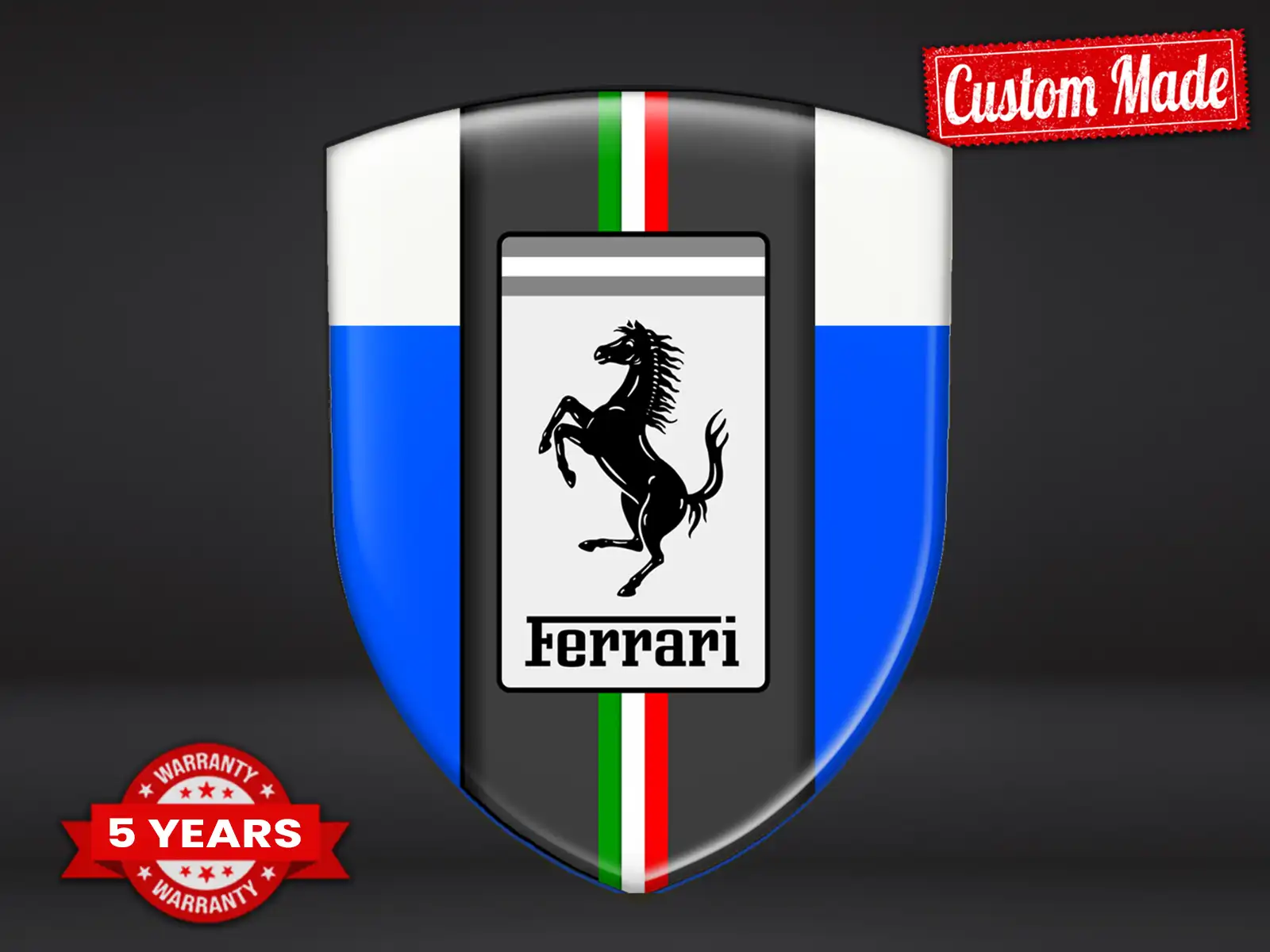 Ferrari Autosticker Business Universal Design Professionell